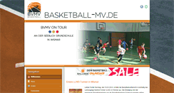 Desktop Screenshot of basketball-mv.de